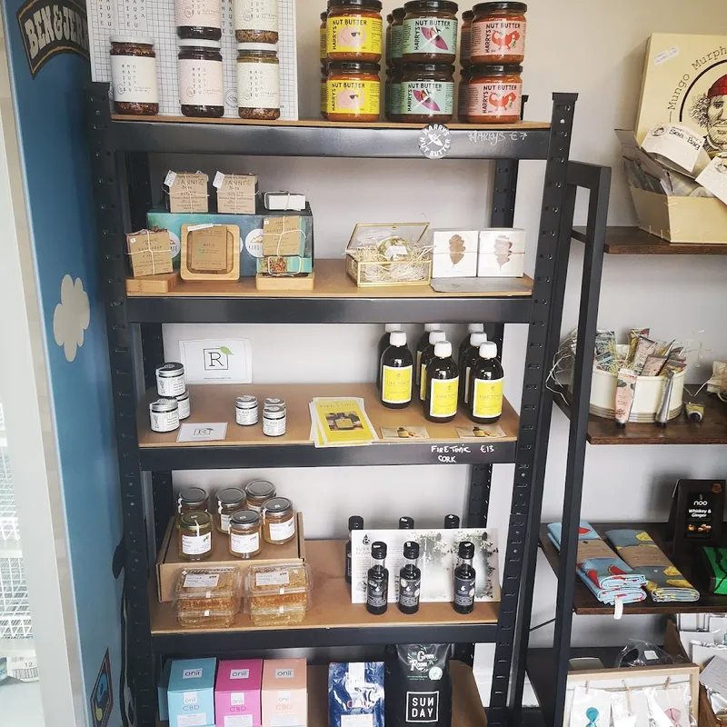Siopa Kabo gift shop shelves with Irish artisan products